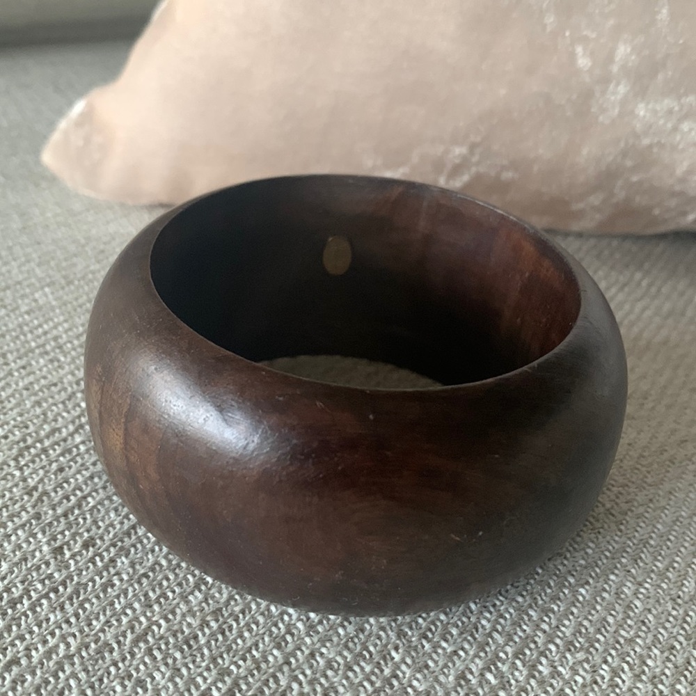 Alexis Bittar Large Wood Bracelet